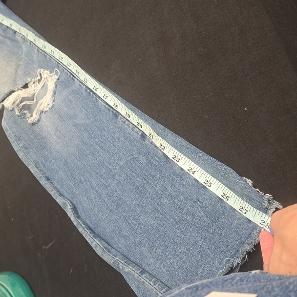 AE Next Level Super High-Waisted Ripped Flare Jean - Picture 6 of 6